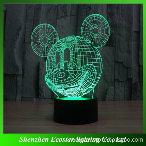 Factory price 3D illusion table lighting lamp supplier